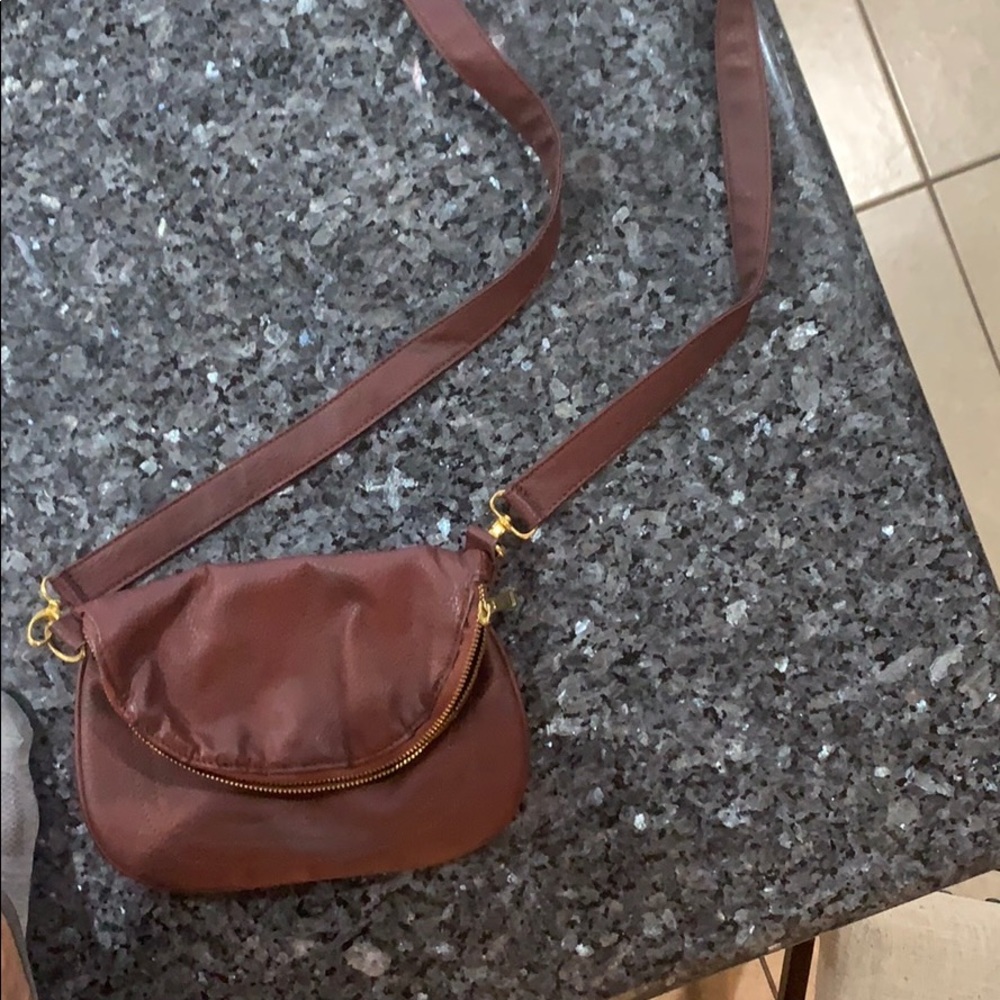 Burgundy Crossbody Purse small